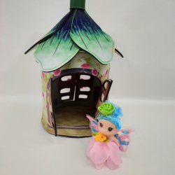 Fairy House Purse – Teal