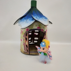 Fairy House Purse – Blue