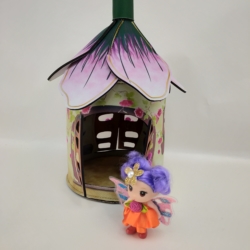 Fairy House Purse – Purple