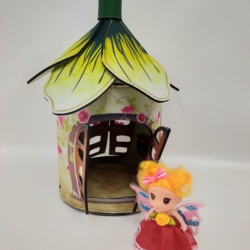 Fairy House Purse – Yellow